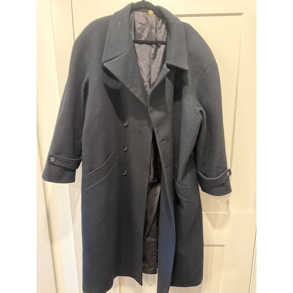 JK Collections Other - JK Collections New York Men’s Wool Overcoat Black Size 46 Made in USA